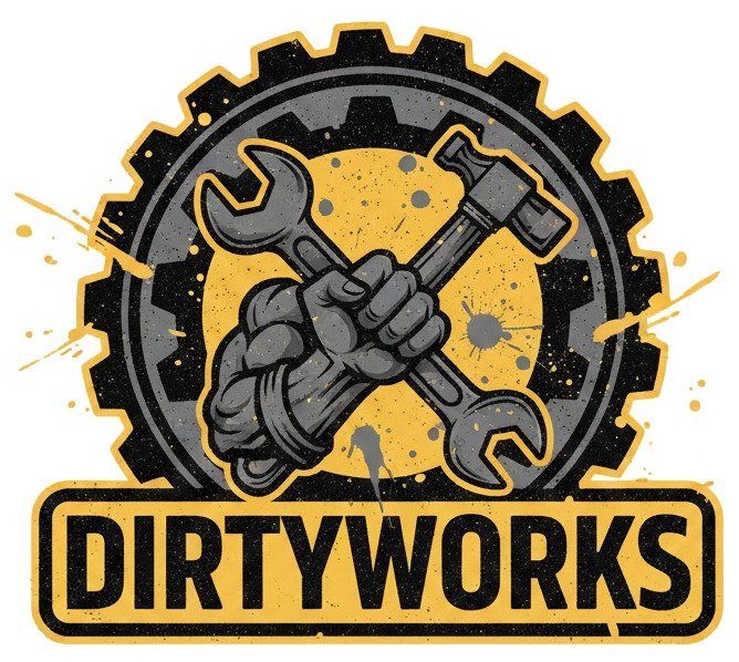 DirtyWorks Handyman Logo